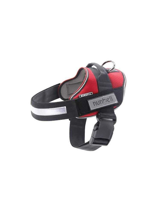 Dog Harness Nunbell Size 6 Breathable Material Red
