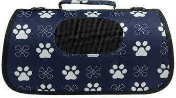 Geantă pentru transport câine / pisici Albastru M45xL28xA27cm.