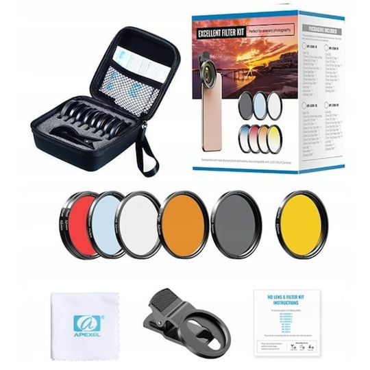 Apexel ND32 / CPL Set Filtru Lentile pentru Dronă 7buc