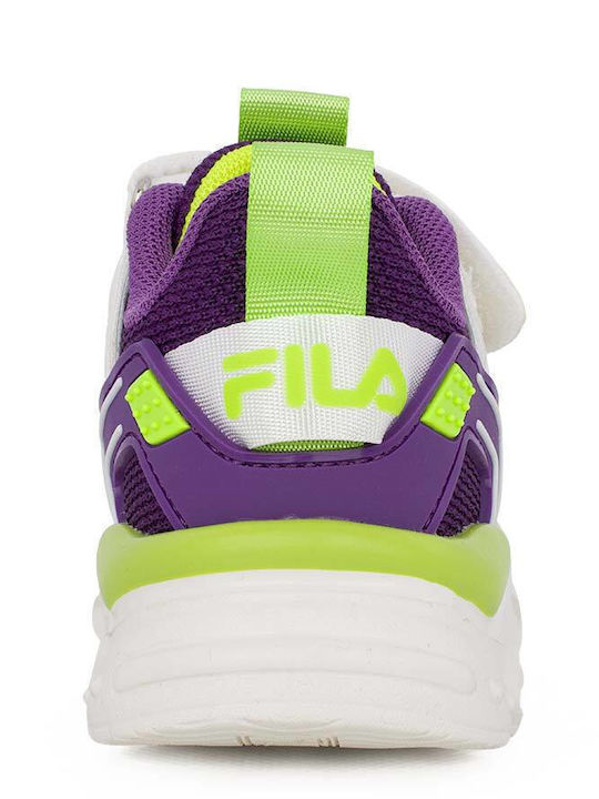 Memory Spinel 3 V Kids Sneakers Anatomic with Scratch White