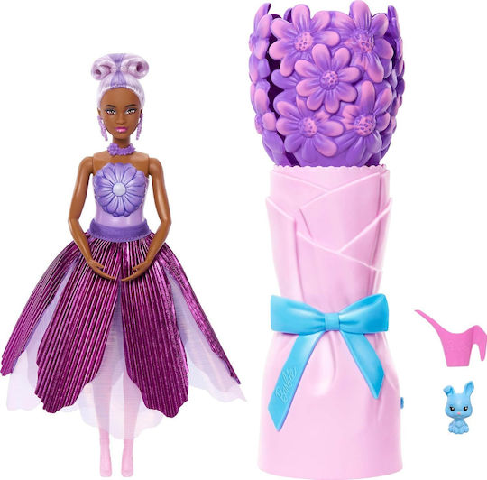 Barbie Petal Pop Scented with Purple Dress Κούκλα για 3+ Ετών