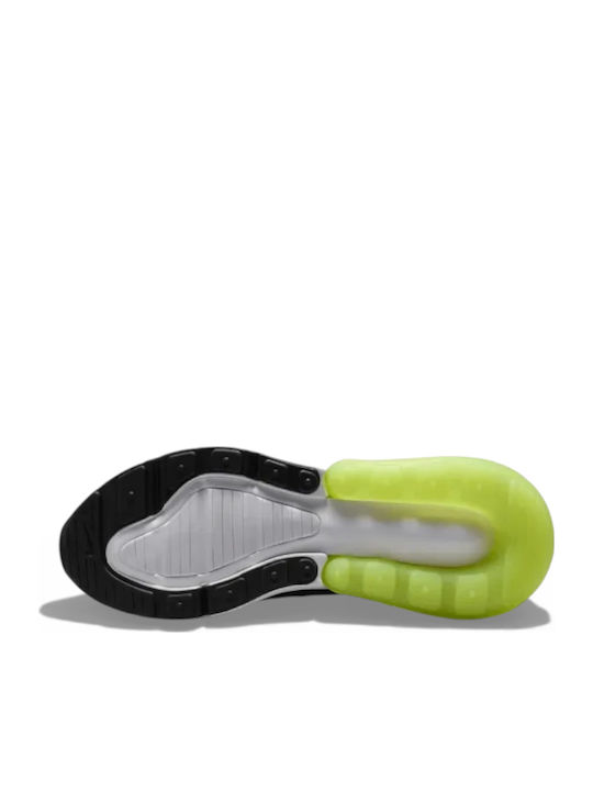 Air Max 270 Αθλητικά Παιδικά Παπούτσια Running με Κορδόνια Μαύρα