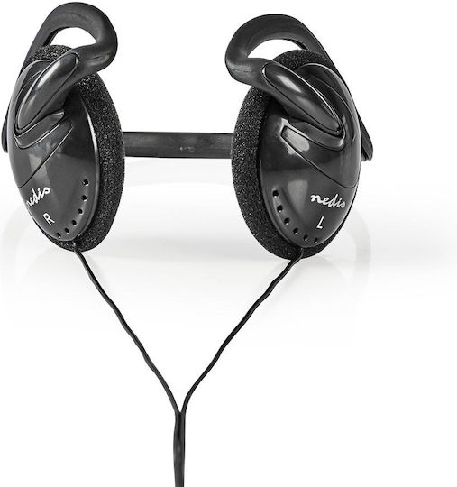 3.5mm Wired Headphones Powerful Bass Ultra-lightweight 1.10m Black