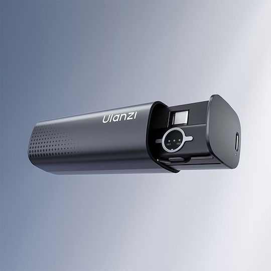 Ulanzi A21 Wireless Microphone Flyout for Mobile in White Color Black & White