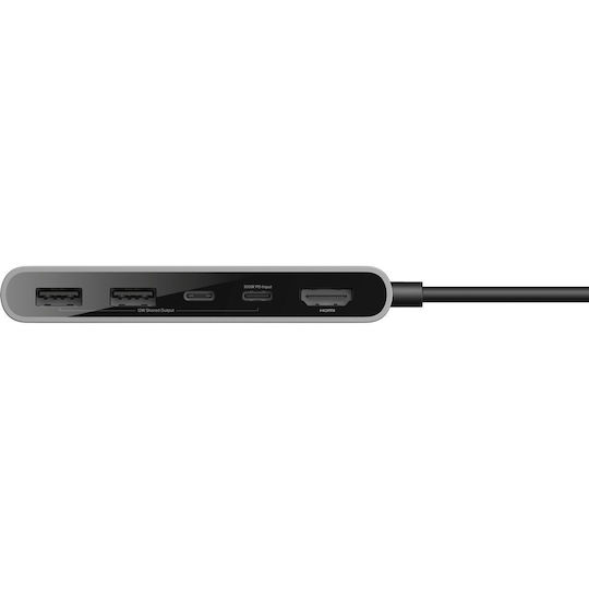 Belkin Connect USB-C Докинг станция с HDMI 4K PD Сив