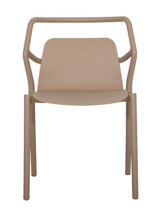 Outdoor Chair Polypropylene Fl810 Beige 59x54x78cm
