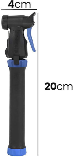 Avizar Mini Manual Air Pump 20 Cm Portable Versatile Practical Black