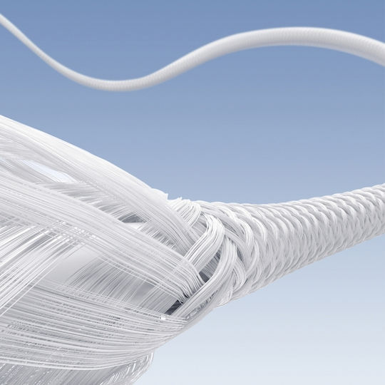 Joyroom S-A28 Flash USB 2.0 Kabel USB-C männlich - USB-A / USB-C 60W PD Weiß 1m