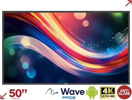 Philips 50BDL4050Q/00 Digitale Anzeigetafel VA 4K UHD 50 Zoll