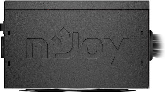 NJOY Synergy 650 650W Schwarz Computer-Netzteil Voll verkabelt