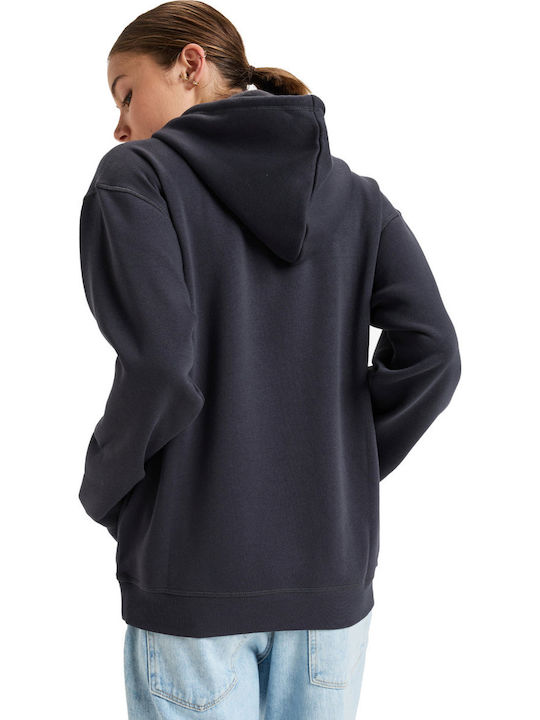 Surf Stoked Long Women's Sweatshirt Jacket Hooded Phantom
