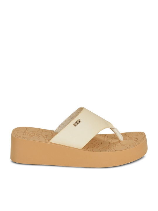Sunset Dreams Women's Platform Shoes Beige