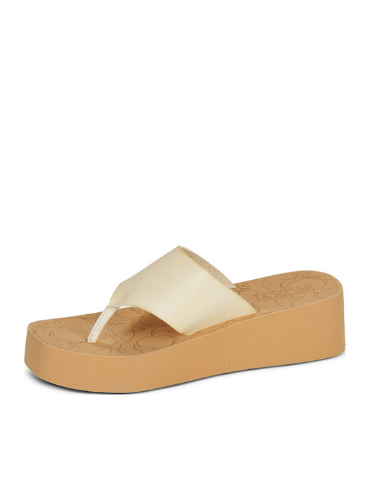 Sunset Dreams Women's Platform Shoes Beige