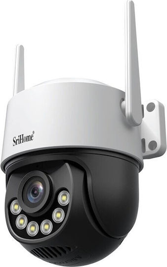 Sricam SH072 IP Κάμερα Παρακολούθησης Wi-Fi 4K Αδιάβροχη με Αμφίδρομη Επικοινωνία και Φακό 3.6mm