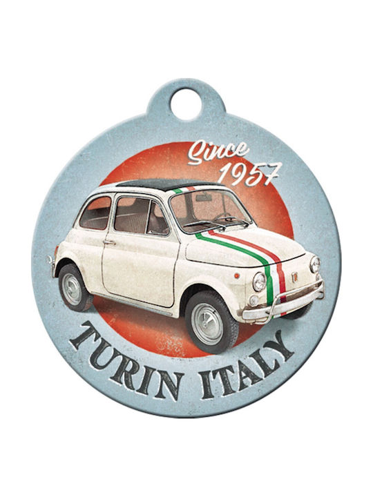 Nostalgic Art Keychain Metallic