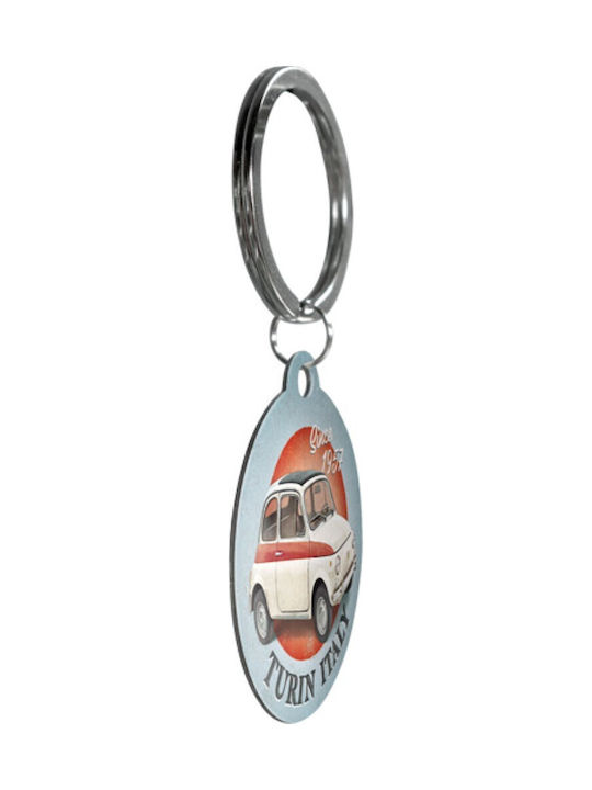 Nostalgic Art Keychain Metallic