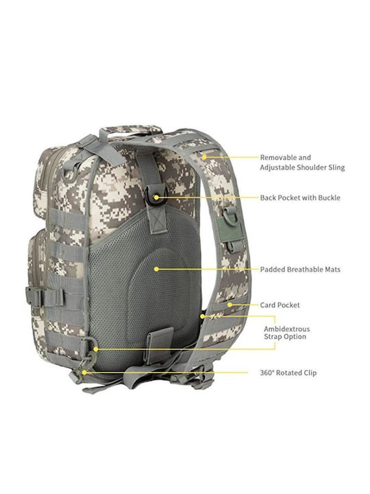 Rucksack 15Es Gray