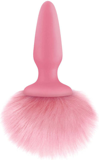 Ns Novelties Bunny Tails Πρωκτική Σφήνα Ροζ