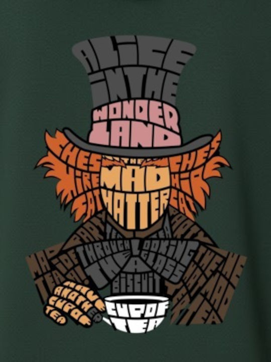 Pop Culture Madhatter Hoodie Garnet Pop Culture Madhatter Hoodie Garnet