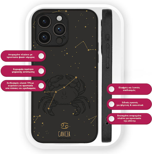 Sonique Zodiac Series Case Motorola Moto G13 4G Moto G23 4G Cancer