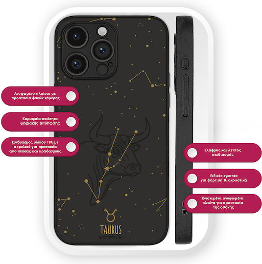 Sonique Zodiac Series Mobile Phone Case Motorola Moto G34 5G Taurus