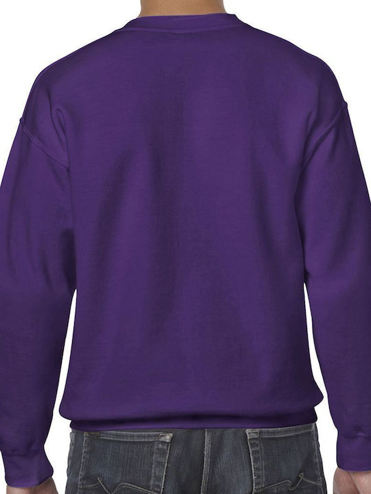 Crewneck Sweatshirt Superman Unleashed Power Purple
