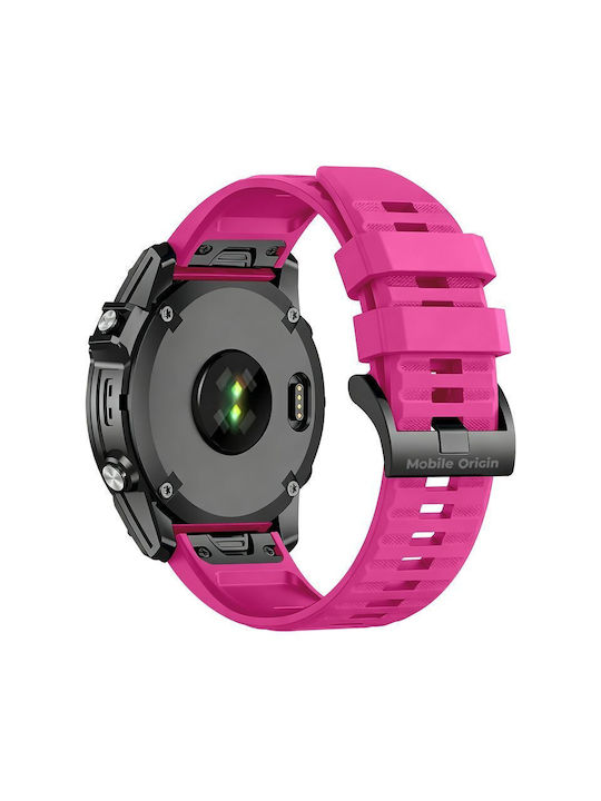 Mobile Origin Easy Strap Силиконова Каишка За Часовник 22mm Розова Mo-ess-22-pnk Mobile Origin Easy Strap Силиконова Каишка За Часовник 22mm Розова Mo-ess-22-pnk