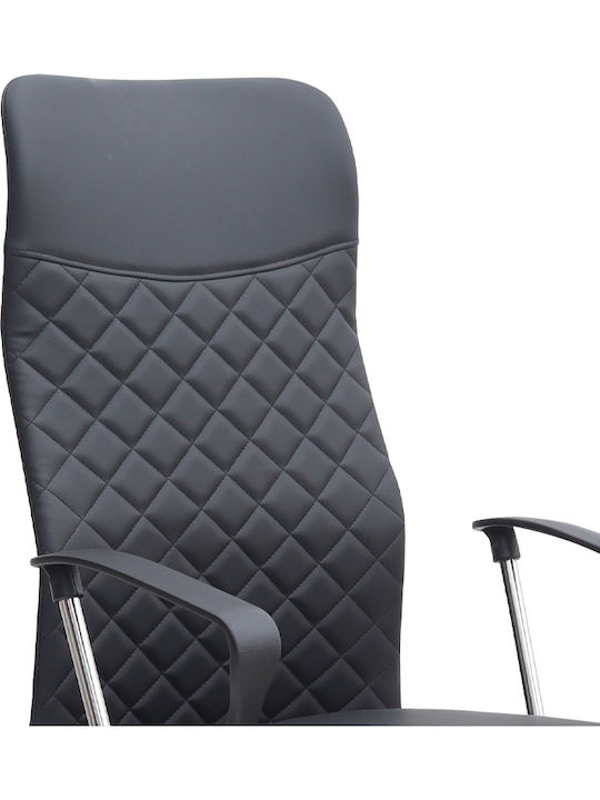 Megapap Novaro Office Chair with Recline and Adjustable Arms Black