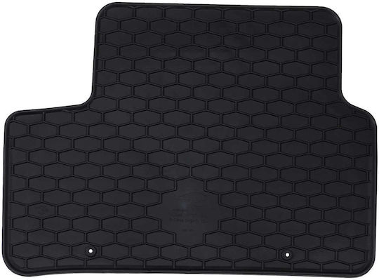 vidaXL Set of Front and Rear Mats 4pcs for Mercedes-Benz A Class / GLB 2018 Black