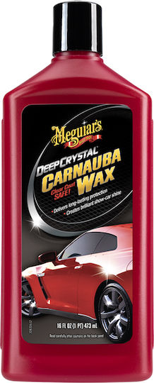 Meguiar's Deep Crystal Carnauba Wax Стъпка Течен Вакса За Автомобил 473мл