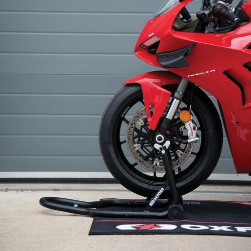 Oxford Big Bike Paddock Stand Σταντ Ανύψωσης Μπροστινού Τροχού Μοτοσυκλέτας με Μέγιστο Βάρος 200kg
