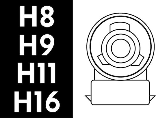 Phonocar CAN bus Анулиране на грешки на автомобила за лампа H16 55W 12/36V 2бр