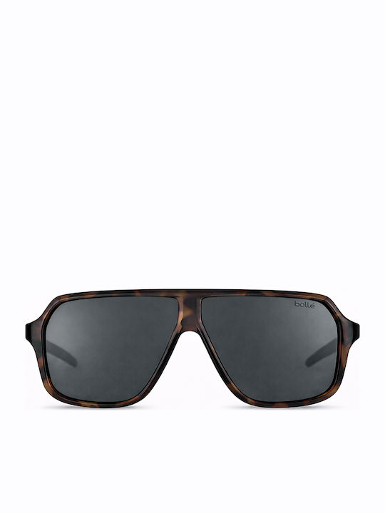 Bolle Ochelari De Soare Pentru Bărbați Cu Ramă Maro Din Plastic Și Lentilă Neagră BS030004