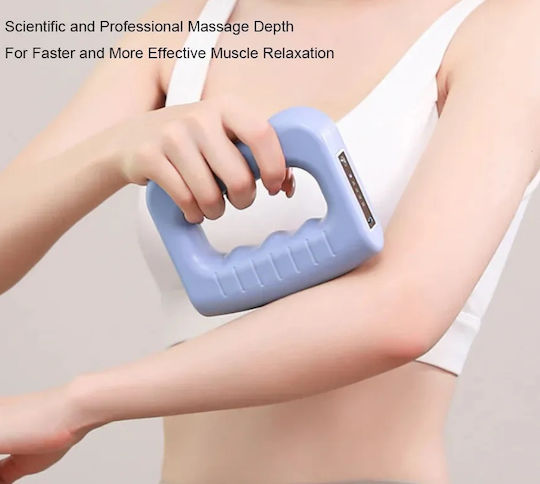 Fascial Πιστόλι Μασάζ για το Σώμα με Δόνηση Λευκό