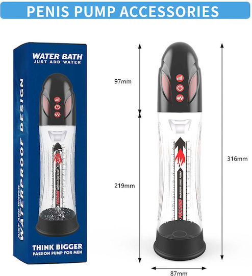 Pump Passion Pump Premium Rechargeable Automatic Waterproof Pump