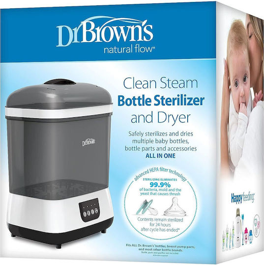 Dr. Brown's Electric Baby Sterilizer for Bottle Gray