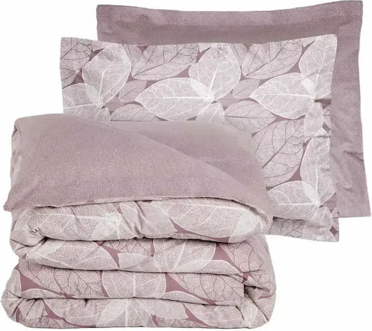 Das Home Happy Σετ Σεντόνια King Size 260x280εκ. Nude (4τμχ)