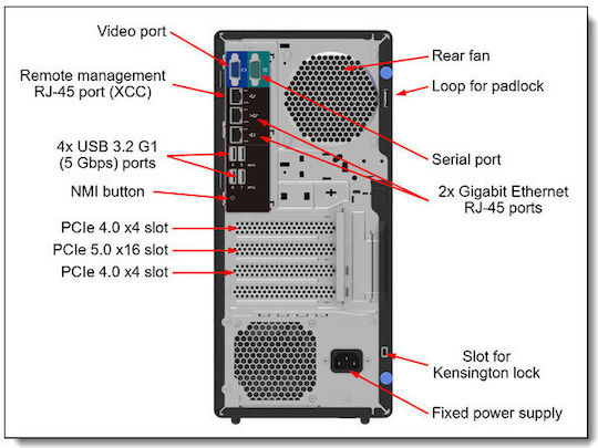 Lenovo Thinksystem St50 (Xeon /16GB DDR4/No OS)