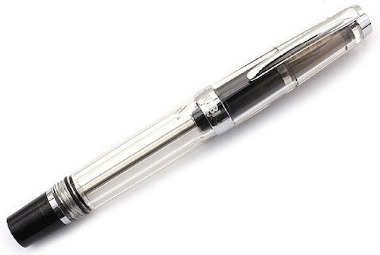 Twsbi Mini Smoke Πένα Καλλιγραφίας Stub Διάφανη