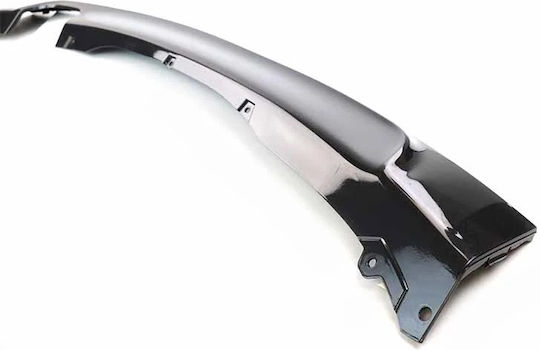 Diffuser Rear Bumper Bmw 3 F30/F31 11-19 M-tech Black Matte 1 Double Exhaust Hole Left Abs Plastic 1 Piece Bmw Carner