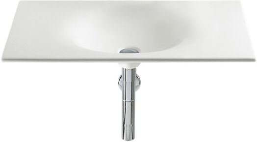 Roca Aufgesetztes Waschbecken Porzellan 80x49cm White