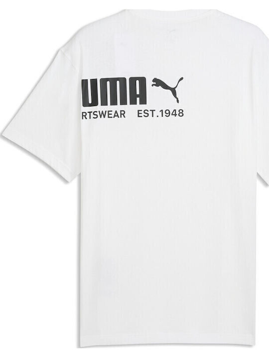 Αθλητικό T-shirt White/black