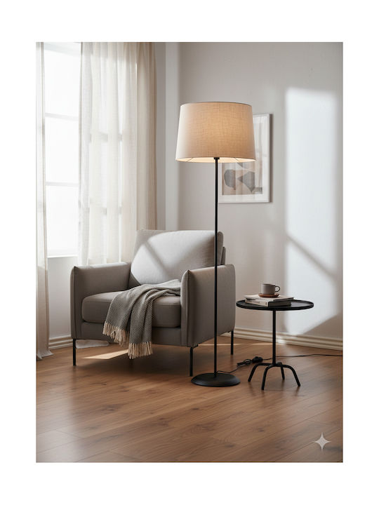 Heronia FLW-03-B Vintage Φωτιστικό Δαπέδου Υ126εκ. Μαύρο Heronia FLW-03-B Vintage Φωτιστικό Δαπέδου Υ126εκ. Μαύρο
