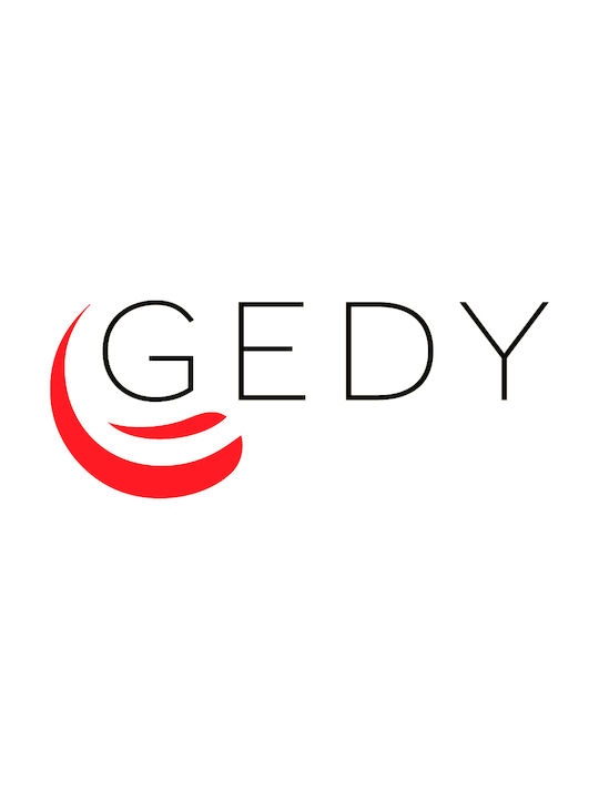 Gedy Eros Επιτοίχιο Dispenser από Ανοξείδωτο Ατσάλι Μαύρο