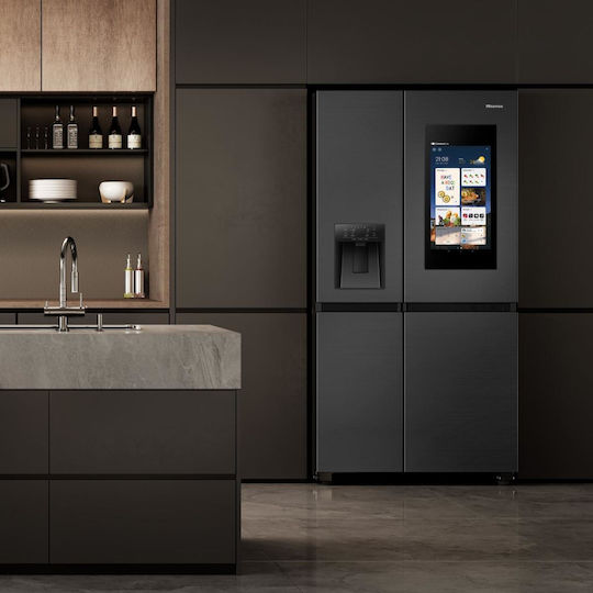 Hisense Хладилник Гардероб 614лт В179xШ91xД73см. Черен Hi9