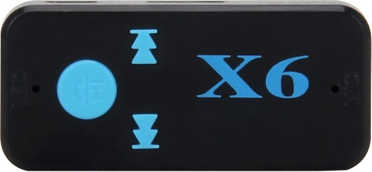 Hqx6 Car Bluetooth V4.1 Audio Music Player Receiver Adapter Support Wireless Hands-free & Tf Card & Usb Charge