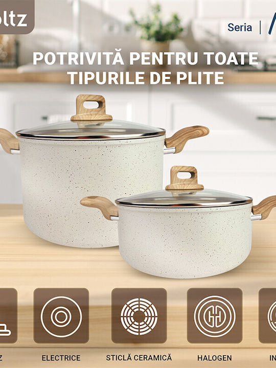 Voltz Βαθιά Κατσαρόλα 4.7lt / 24cm