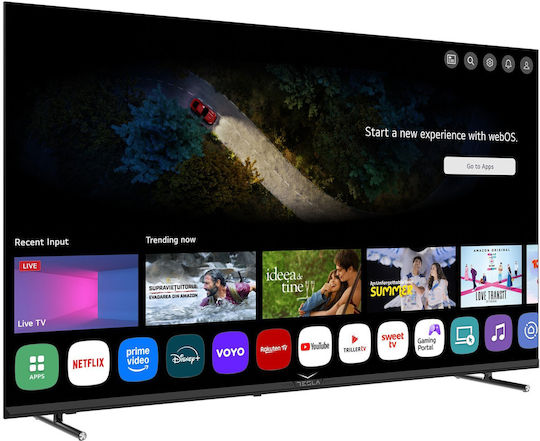 Tesla Смарт Телевизор 55" 4K UHD Direct LED 55E655BUW HDR (2025)