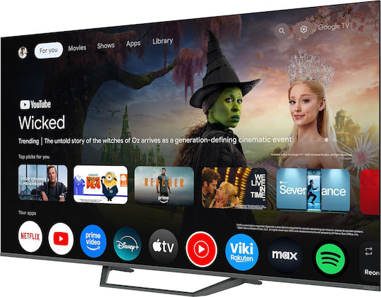 Tesla Smart Τηλεόραση 65" 4K UHD QLED Q65E655GUS HDR (2025)
