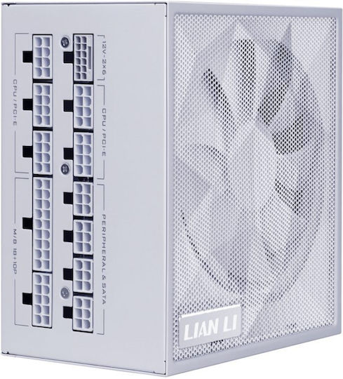 Lian Li SX1200P ATX3.1 1200W Λευκό Τροφοδοτικό Υπολογιστή Full Modular 80 Plus Platinum